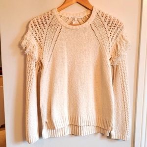 BCBGeneration Women's Crochet Knit Sweater